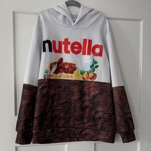 Kids Nutella Graphic Hoodie Size 7/8Y